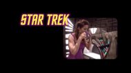 Drinking Raktajino - DS9 | Images via: Paramount | Collage by: Beatrix Kondo of Soap Central